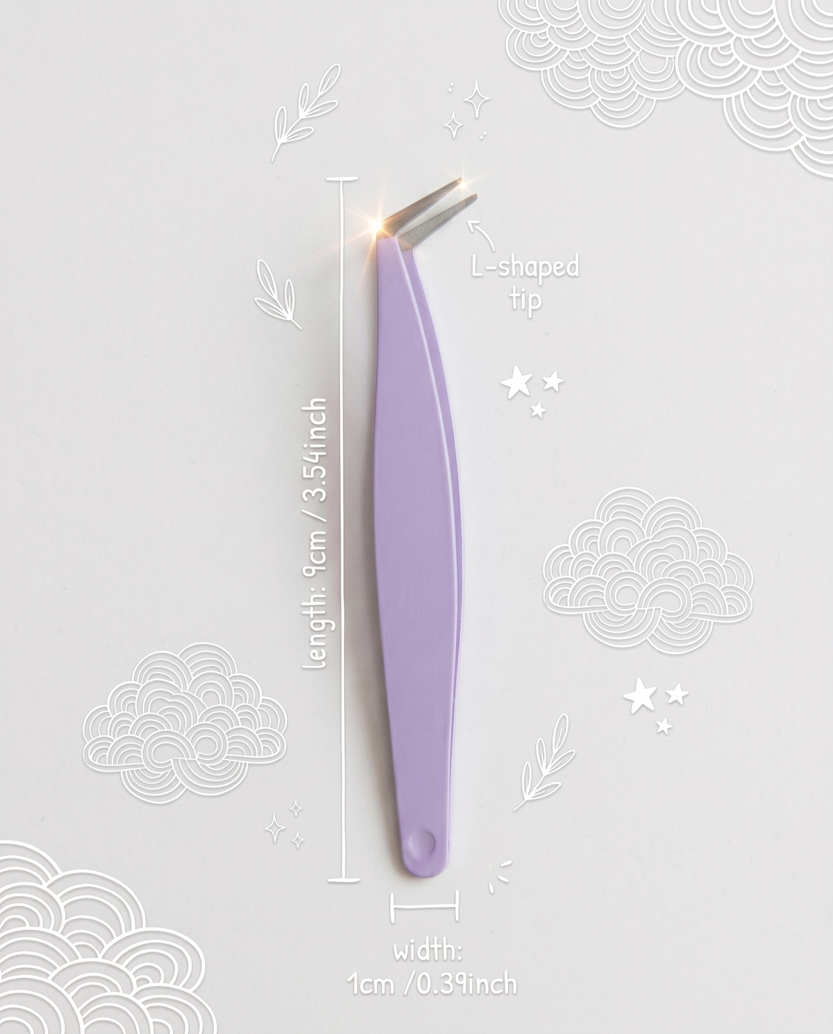 Mini Macaron Tweezer 迷你马卡龙镊子