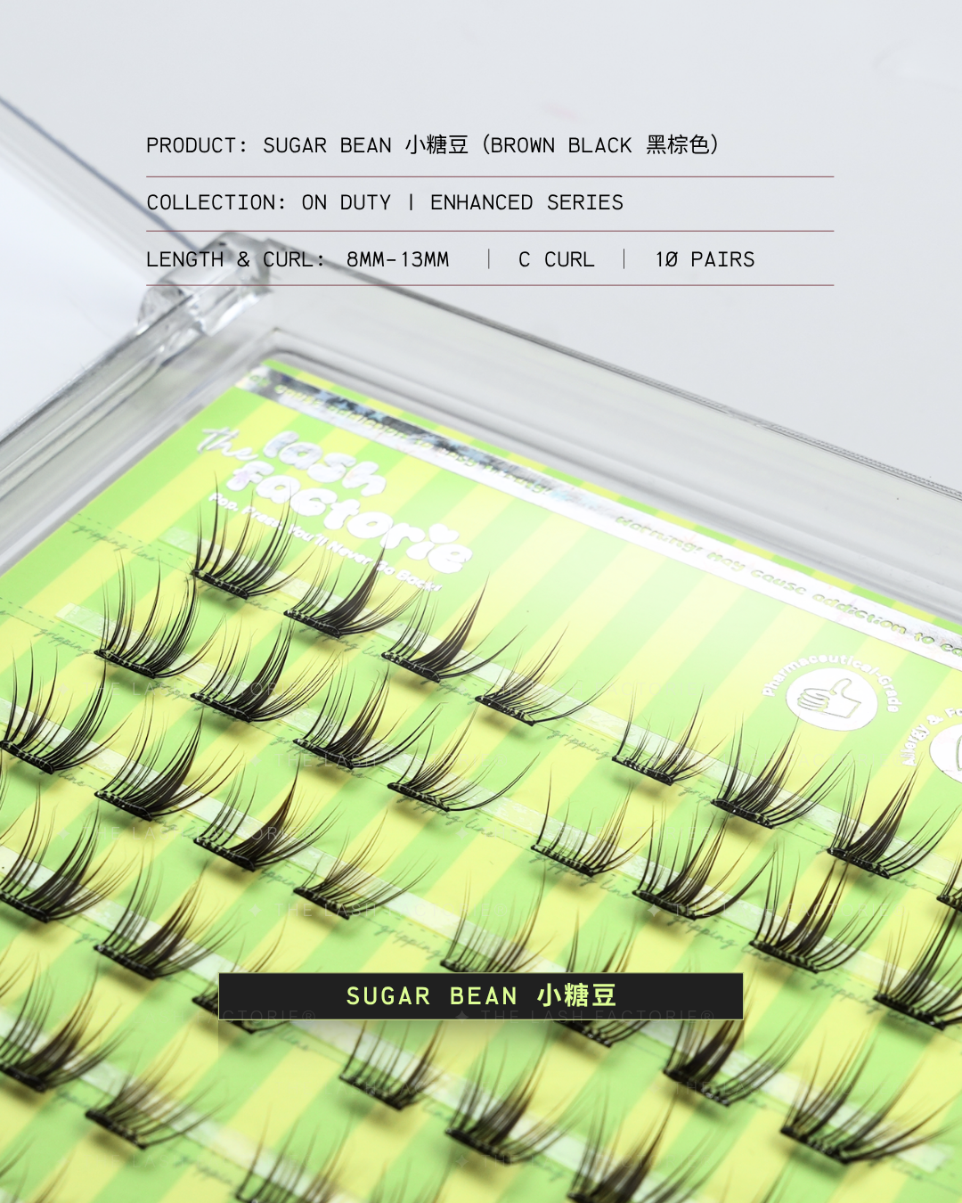 107 · Sugar Bean 小糖豆（黑棕色）